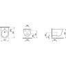 Биде подвесное LAUFEN THE NEW CLASSIC 8.3085.1.000.302.1